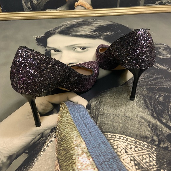 Glitter Heels. Size - 37  Measurement shown in the picture in CMS - Picture 8 of 12